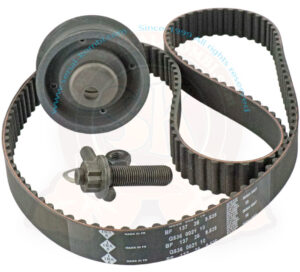 Rodillo tensor + correa dentada de distribución T4 9/1990-8/1994 1900cc D (N°>120077) y 1900cc TD (N°>029319)