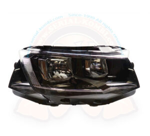 Headlight, H7 halogen, W21W, with electric level adjusment, right side, T6 9/2015-8/2019