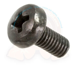 Tornillos para fijar el interruptor de arranque al bombín (bloqueo de la dirección) 8/1974-7/1979 M3x6