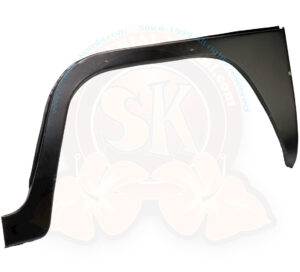 Reparaturblech Kniestück Außenhaut, ohne Stufe, 8/1967-7/1971 links