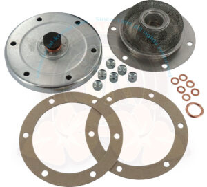 Oil change kit complete with strainer, sump plate, seals and nuts, 1200cc-1600cc, 8/1959-7/1967