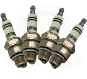 Set of 4 spark plugs W8AC, short thread 1200cc-1500cc-1600cc