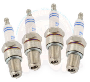 Set of 4 spark plugs W8CC, long thread 1500cc-1600cc air
