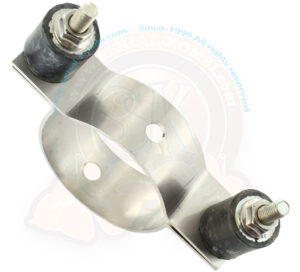 Abrazadera en Inox. de fijación de bomba de gasolina eléctrica 2000cc Inyección 5/1979-12/1982 y 1900cc-2100cc 8/1982-7/1992