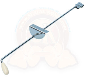 Benzinhahnverlängerung, Käfer, 10/1952-7/1961 Um die Reserve ohne Risiko während der Fahrt zu bedienen