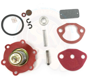 Fuel pump repair kit, 1200cc-1500cc, with screwed fuel inlet and filter in top (round cap)