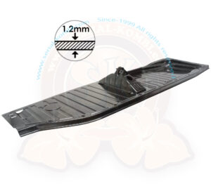 Semi pianale, spessore 1.2mm, Maggiolino (berlina) 8/1972-  Sinistro