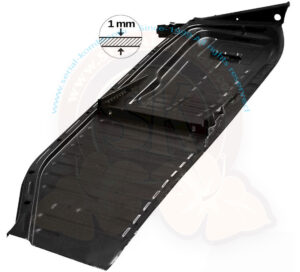 Semi pianale, spessore 1mm, Maggiolino (berlina) -7/1970 - Destro