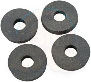 Arandelas de goma entre el estribo y el alerón, 4, Escarabajo todos los años