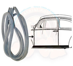 Türdichtung, links, Käfer, 8/1955-7/1966 (929 746 > 116 1021 300)
