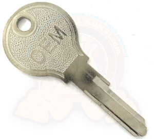 Chiave vergine profilo SG Maggiolino 1/1954-/1959, Karmann Ghia 8/1954-7/1967