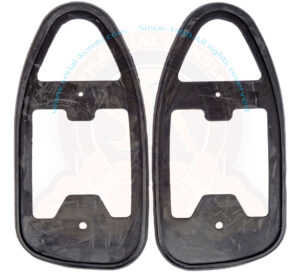 Dichtungen für Heckleuchten zwischen Sockel und Karosserie, Käfer 1300ccm-1500ccm und 1302 8/1967-10/1973 paarweise