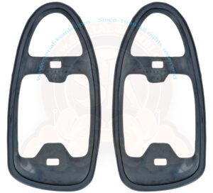 Dichtungen für Heckleuchten zwischen Sockel und Karosserie, Käfer 1300ccm-1500ccm und 1302 8/1967-10/1973 (paarweise)