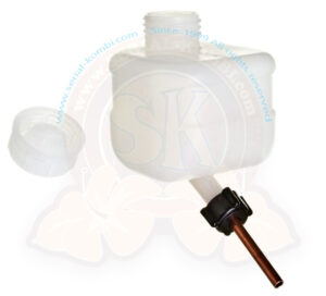 Bremsflüssigkeitsbehälter, Käfer, Karmann Ghia, 8/1960-7/1966 (3 192 507 > 116 1021 300)