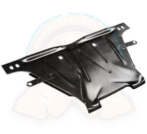 Chapa de reparación debajo del cilindro maestro de freno / cabeza del chasis, Escarabajo / Karmann Ghia -7/1965