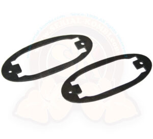 Dichtungen für Kennzeichenleuchte, Karmann Ghia (Typ 14), 11/1957-7/1974 (1 676 789 >) paarweise