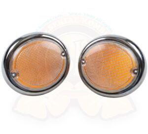 Blinkerglas orange, paarweise, 8/1963-7/1967