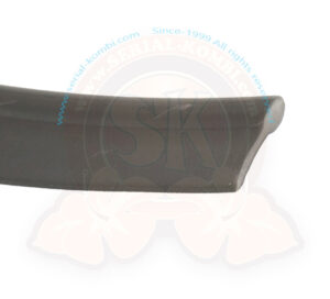 Profilo in gomma fra mobile e pannello, a forma di 9, grigio scuro, Westfalia 8/1963-7/1992 e T4 9/1990-6/2003 California Westfalia, venduto al metro