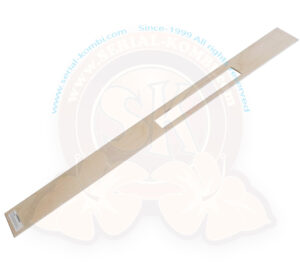 Seitenleiste für Dachhimmel, Mittelbereich links mit Lampenausschnitt, Birke, 4mm, zum Beziehen, Westfalia, 8/1973-7/1979