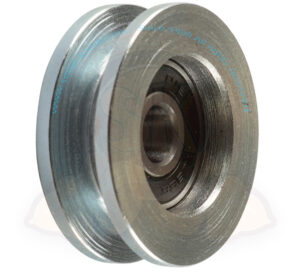 Ruedecilla sobre riel de puerta corrediza 5/1979-7/1984 (ancho 14mm)