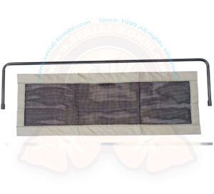 Rejilla de seguridad para para cama de techo, gris 5/1979-7/1992 Westfalia con techo elevable