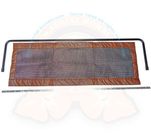 Rejilla de seguridad para para cama de techo, marrón 5/1979-7/1992 Westfalia con techo elevable