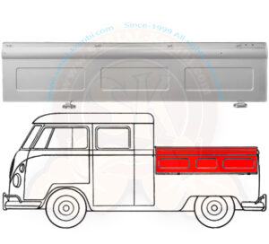 Ridelle gauche, pick-up double cabine 8/1958-7/1967