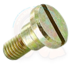 Screw for bracket of backrest on 2-seater front bench, M6x15, 5/1979-7/1992 per unit