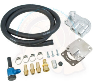 Oil filter mounting kit, full flow, 1600cc 8/1967-7/1979