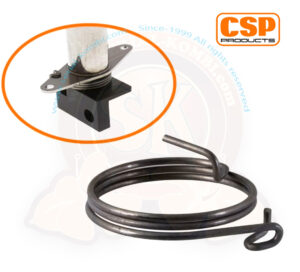 Muelle de retorno para varillas de comando central CSP SK100932 para carburadores IDF/DRLA/HPMX 36-48mm, 1600cc Doble admisión 8/1970-8/1979