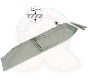 Semi pianale, spessore 1.2mm, Maggiolino (berlina) 8/1955-7/1957 - Destro