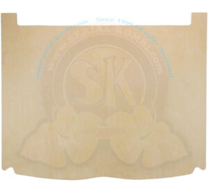 Rivestimento cielo cabina anteriore, compensato di betulla 4mm, da rivestire, Westfalia 8/1973-7/1979