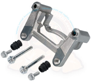 Bremsträger hinten mit Führungsbolzen, links oder rechts, T4 5/1997-6/2003 Lucas 16" PR-2E3