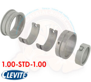 Kurbelwellenlager, 1.0/std/21mm, Mahle Clevite, 1600ccm, 8/1967-7/1979