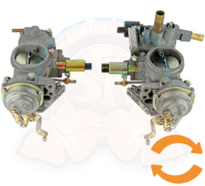 Carburadores SOLEX 32-34 PDSIT 2-3 originales reacondicionados, a cambio (el par)