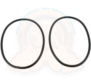 Dichtungen Heckleuchte, zwischen Chromring und Gehäuse, Käfer, 4/1961-7/1967 (1200 Standard -7/1973) paarweise