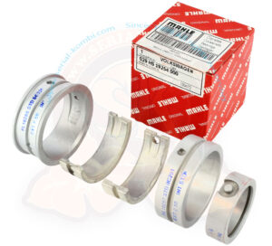Main bearings set, 0.5 case, STD crank, STD thrust, 1600cc, 8/1967-7/1979