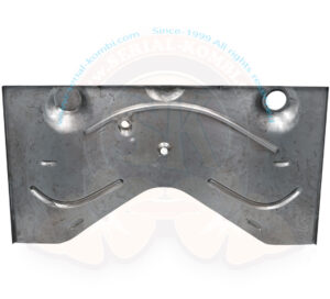 Lamiera di separazione anteriore, divisorio tra serbatoio e cabina, parte esterna, Maggiolino 10/1952-7/1960