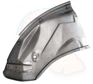 Chapa de reparación interior del paso de rueda delantero, con soporte para el parachoques, derecha, Escarabajo 10/1952-7/1960