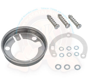 Botón de claxon, kit de montaje con 211951563, 211951547A, N90499602, 113951541, 13951555, N121312 8/1967-7/1979