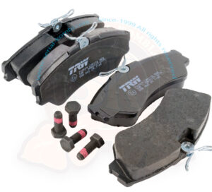 Pastiglie freni anteriori, ruote da 14", dischi pieni 260x16mm con pinze Girling (kit di 4) T4 9/1990-12/1995 PR-1LA