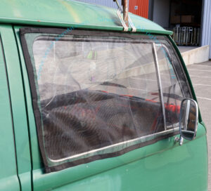 Mückengitter Tür vorne, Befestigung per Magnet, paarweise, 8/1967-7/1979