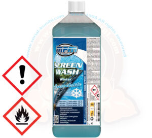 Windscreen cleaner, antifreeze down to -22°C, MPM International, 1L
