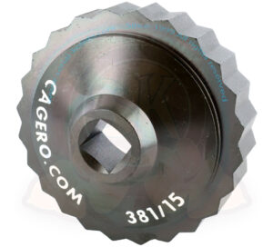 Outil spécifique pour bague de roulement du différentiel de boîte à vitesses, usiné en acier haute résistance et trempé, zingué noir 5/1979-7/1992