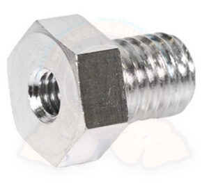 Pièce de fixation du support de flexible de frein sur la fusée, logement du graisseur 1950-7/1967