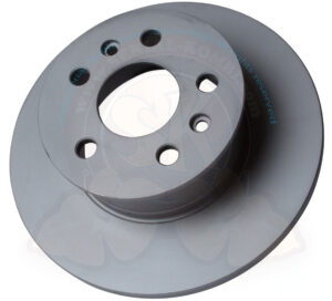 Disco freno anteriore pieno, 278x13 mm, 14", attacco 5x112 per pinza Girling o ATE 8/1970-7/1972