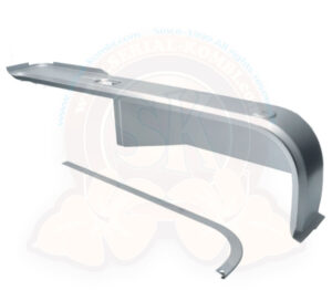 Radkastenanbau vorne rechts, Fzg. mit Mitteldurchgang, 3/1955-7/1967