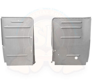 Cabin separation panel behind driver and passenger seats, pair, Walkthrough 3/1955-7/1967