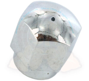 Hutmutter für Wischerarm, verchromt, 8/1968-7/1972