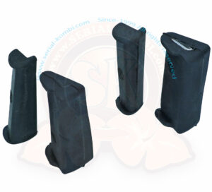 Inserts en caoutchouc pour charnières de porte latérale pick-up double cabine 8/1967-7/1979 (kit de 4 pièces)